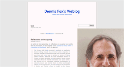 Desktop Screenshot of blog.dennisfox.net