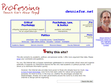 Tablet Screenshot of dennisfox.net
